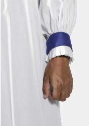 Worship Attires Signature Anglican Rochet – Royal Blue Edition