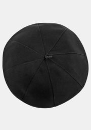 Traditional Black Zucchetto Cap for Clergy and Ministers