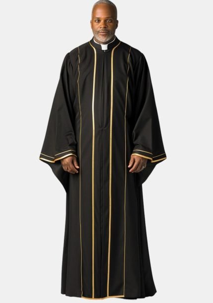 Worship Attires Contemporary Pulpit Robe for Preachers