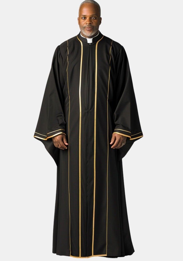 Worship Attires Contemporary Pulpit Robe for Preachers