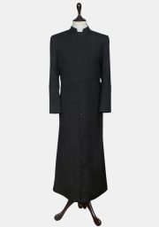 Worship Attires Men’s Clergy Cassock – Premium Wool Edition