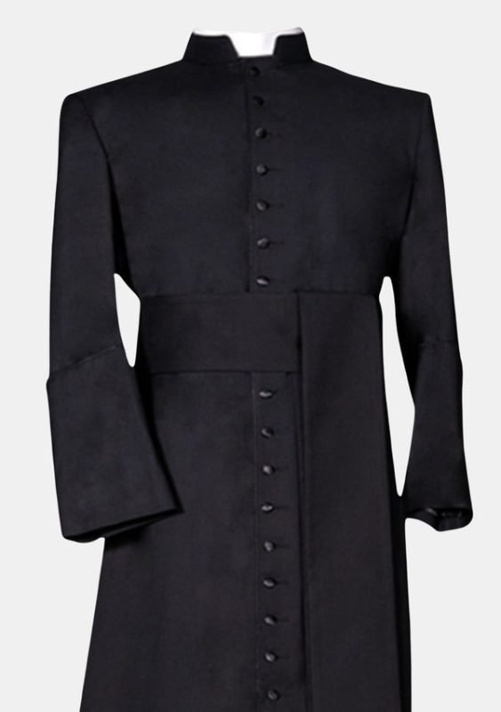 Worship Attires Men’s Clergy Cassock – Premium Wool Edition