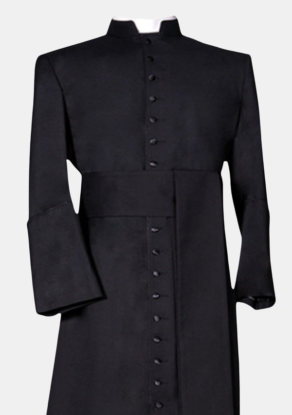 Worship Attires Men’s Clergy Cassock – Premium Wool Edition