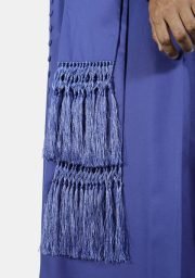 Worship Attires Signature Cassock – Royal Blue with 33 Buttons
