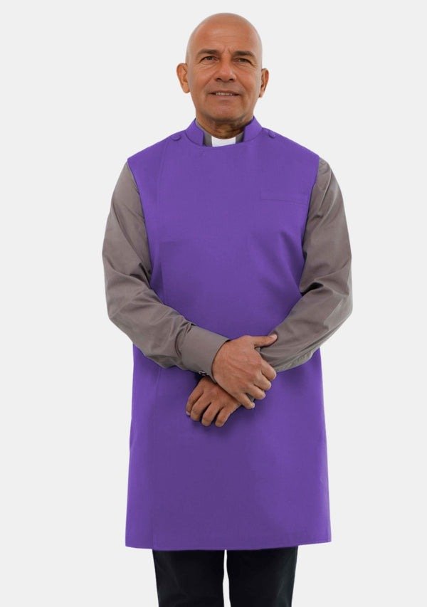 Worship Attires Men’s Clergy Apron Goodness of God Edition in Purple