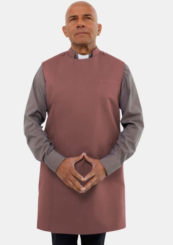 Premium Tropical Fabric Clergy Apron for Ministers