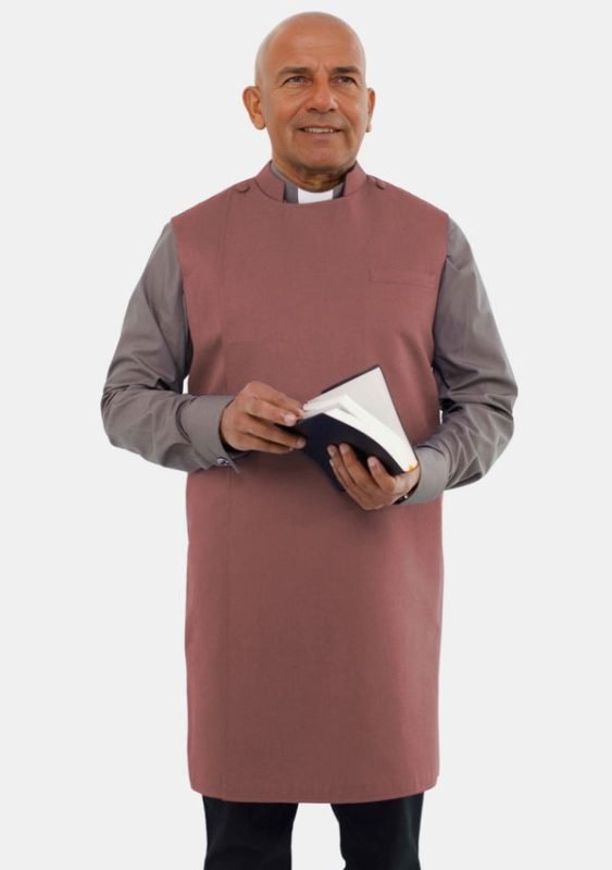 Goodness of God Edition Brown Clergy Apron for Pastors
