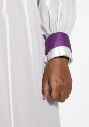 Worship Attires Roman Clergy Rochet – Men’s Purple Edition