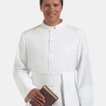 Blessed Full-Length White Robe for Priests – Worship Attires