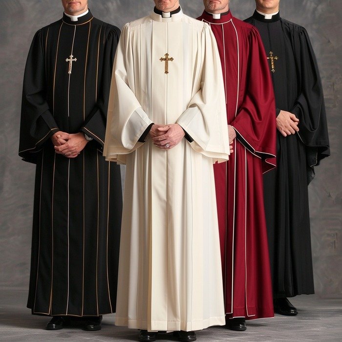 Worship Attires Pilgrim’s Path Clergy Robe – For the Faithful Minister
