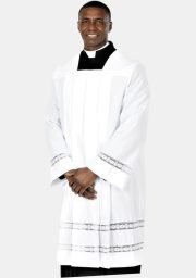 Worship Attires Angelic Square Neck Lace Surplice