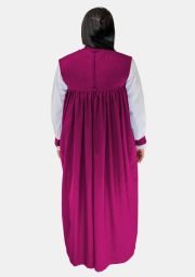 Worship Attires Anglican Red and Purple Clerical Chimere for Women