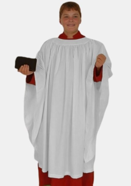 Worship Attires Gidon Round Neck Surplice for Ladies