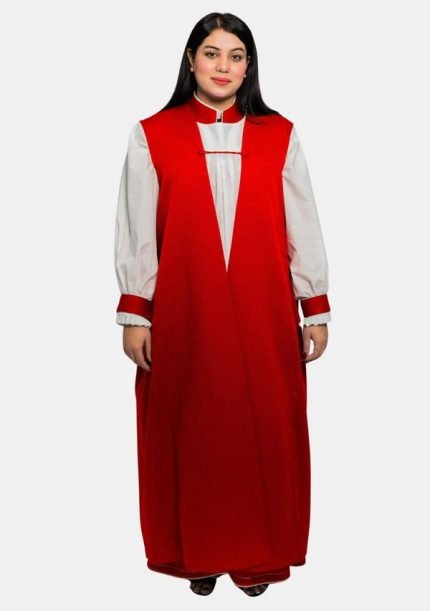 Worship Attires Red Chimere for Female Cardinals