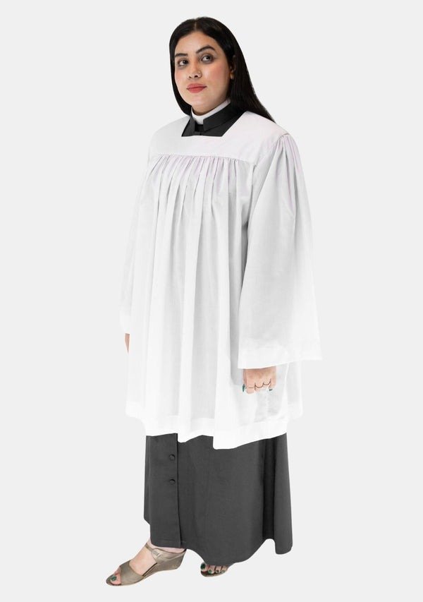 Square Neck Women Clergy Surplice for sale