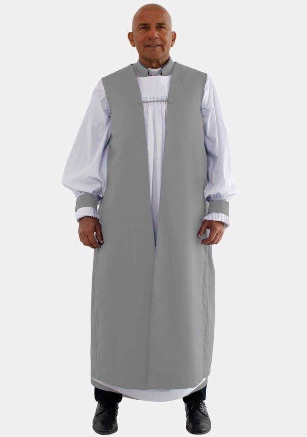 Worship Attires Peaceable Anglican Traditional Grey Chimere for Men