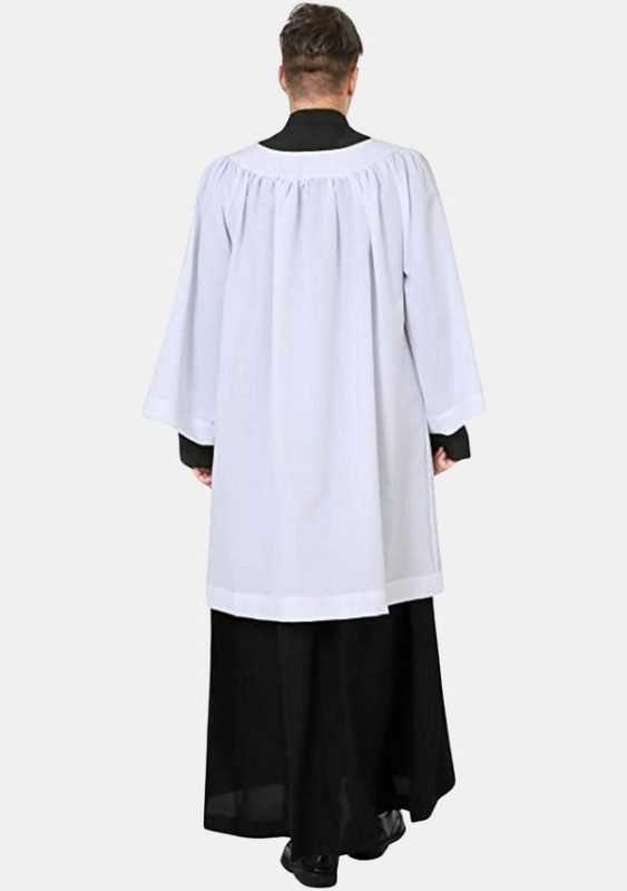 Buy Worship Attires Priest Round Neck Surplice online