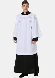 Worship Attires Priest Round Neck Surplice