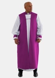 Worship Attires Bishop Chimere in Red Purple and Roman Purple