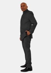 Buy Worship Attires Malchus Black Pastor Suit online