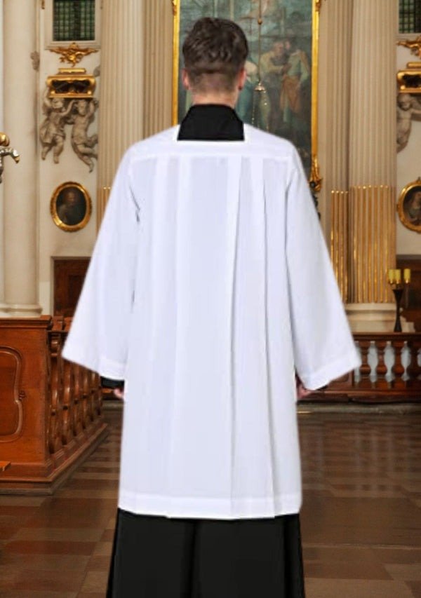 Buy Worship Attires Square Neck Clergy Surplice online