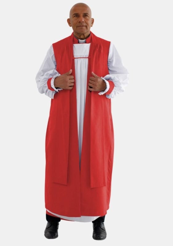 Worship Attires Serene Clergy Chimere for Cardinals
