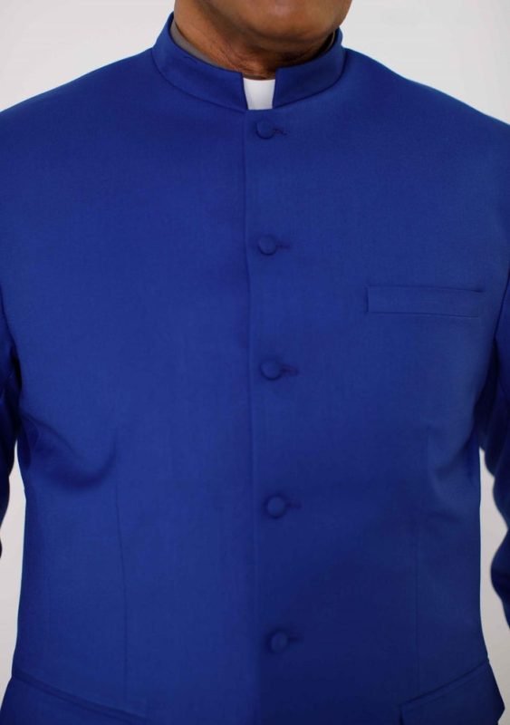 Buy Worship Attires Elioenai Royal Blue Pastor Suit online